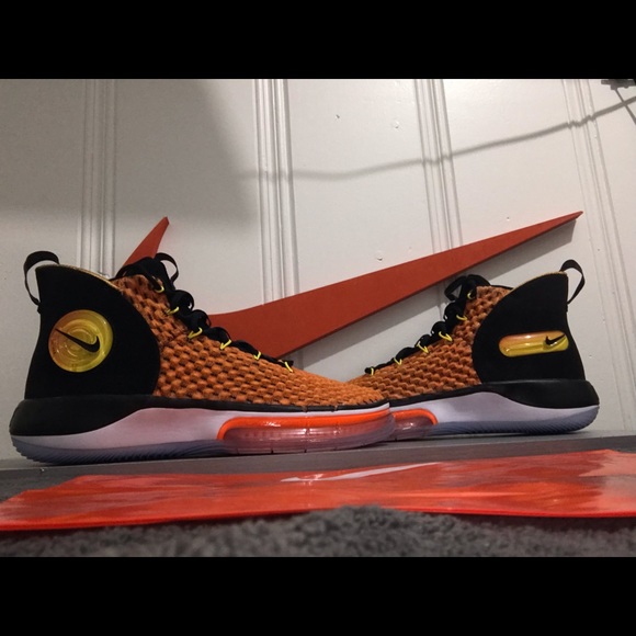 Nike AlphaDunk "Total Orange" Mens Basketball Shoe - Picture 1 of 7
